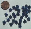 30 7mm Navy Fiber Optic Stars